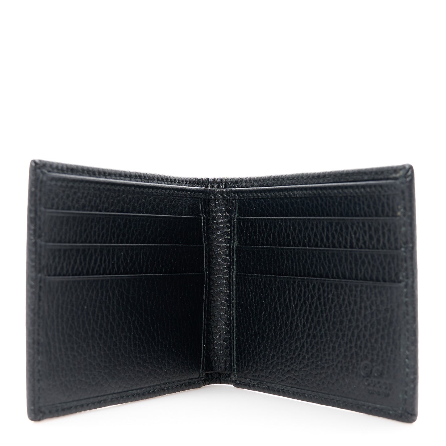 Nylon Monogram Bi-Fold Wallet Black