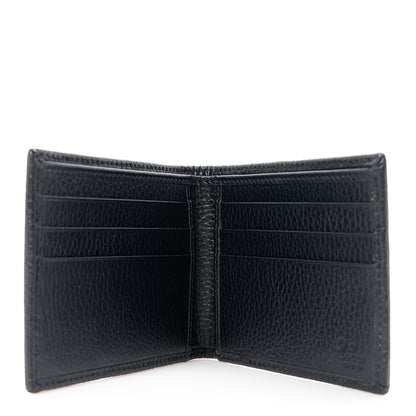 Gucci Nylon Monogram Bi-Fold Wallet Black 6 of 11