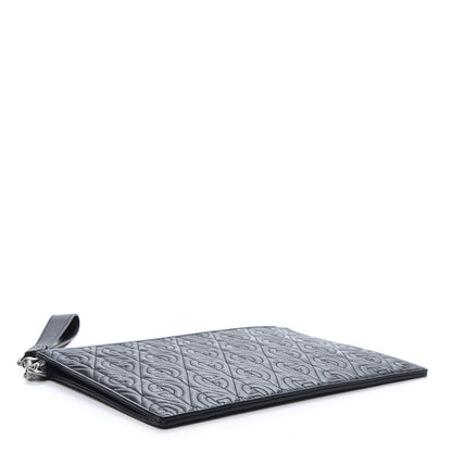 Gucci Calfskin G Rhombus Quilted Documents Holder Black 4 of 9