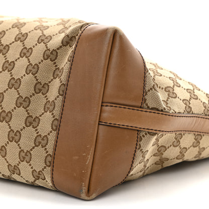 Gucci Monogram Medium Craft Tote Brown 13 of 18
