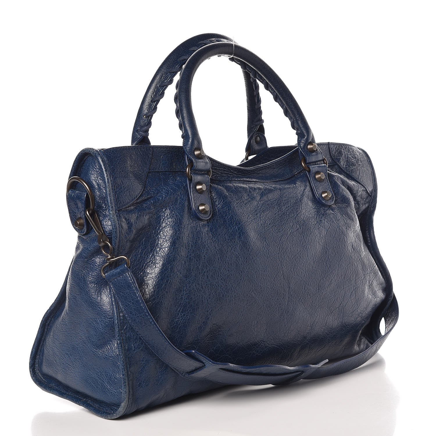 Balenciaga Agneau Classic Hardware City Bleu Mineral 4 of 15