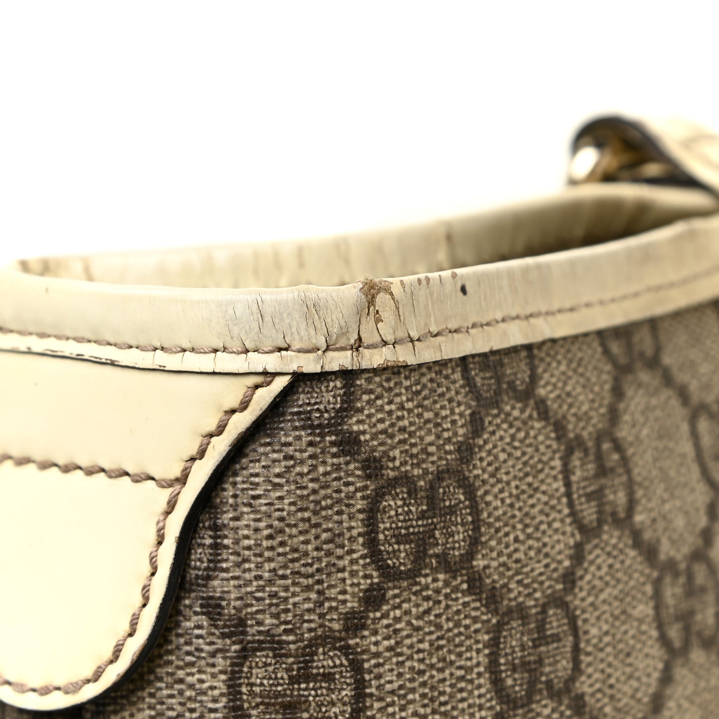 GG Plus Monogram Medium Joy Tote Off White