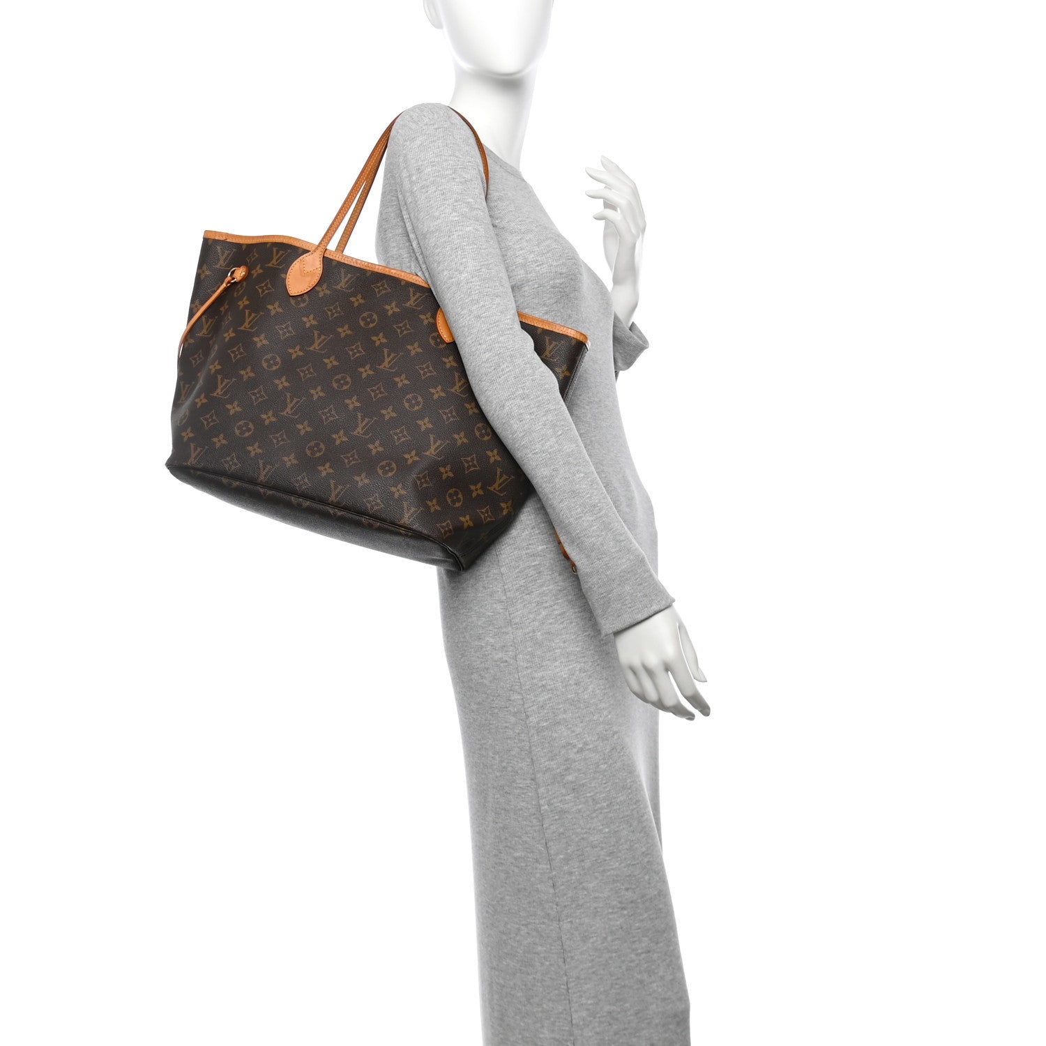Louis Vuitton Monogram Neverfull MM 2 of 11
