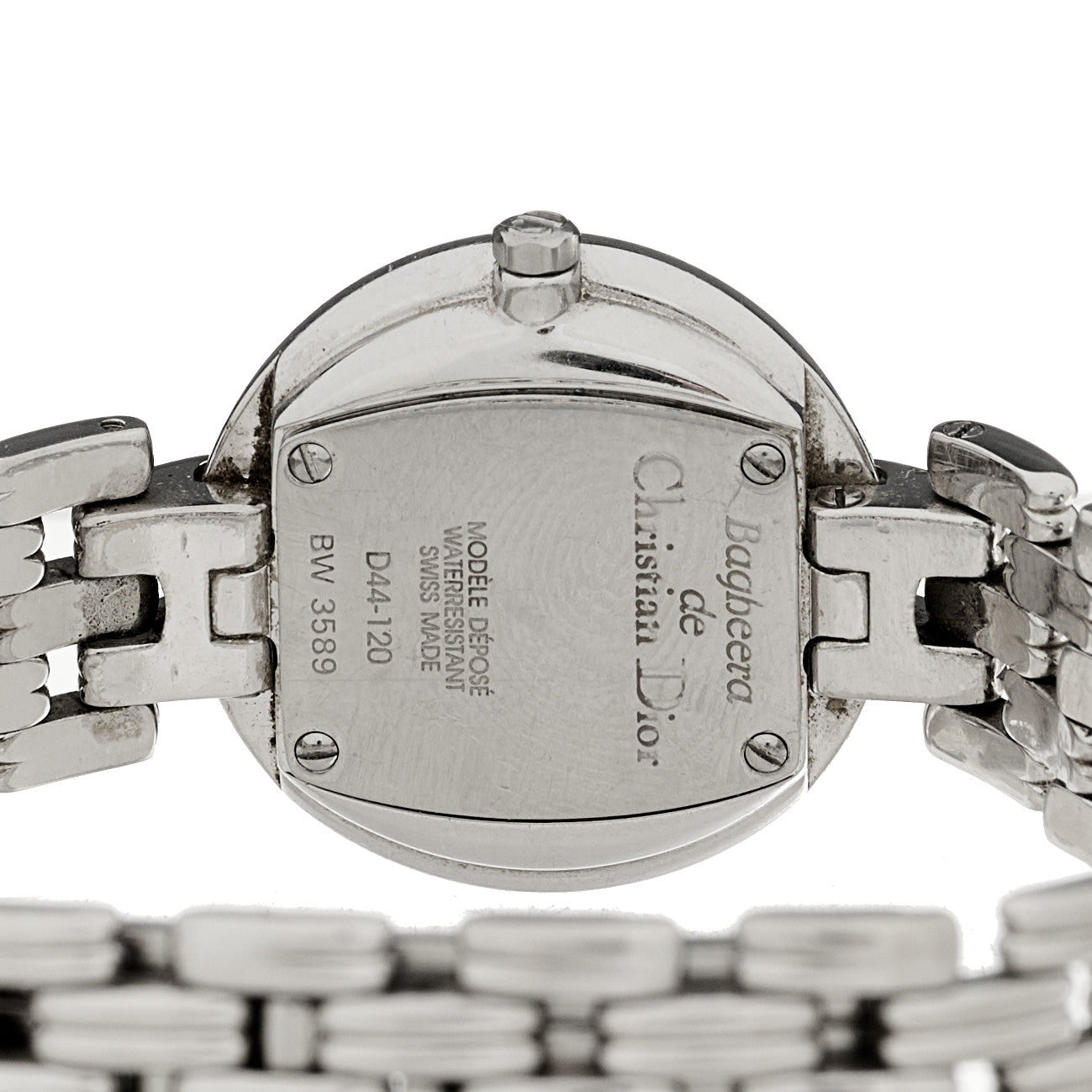 Christian Dior Stainless Steel Diamond 25mm Bagheera Quartz Watch 4 of 4
