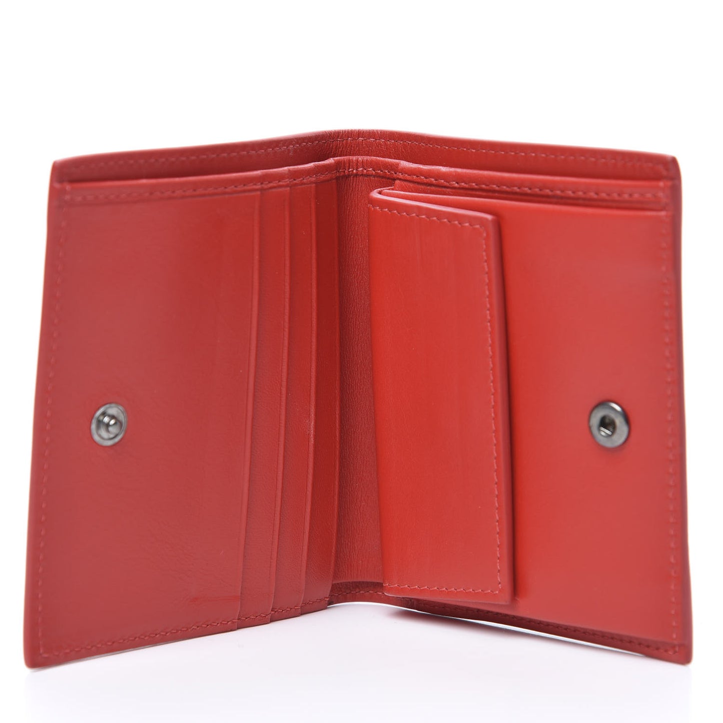 Calfskin Bi-Fold Wallet Black