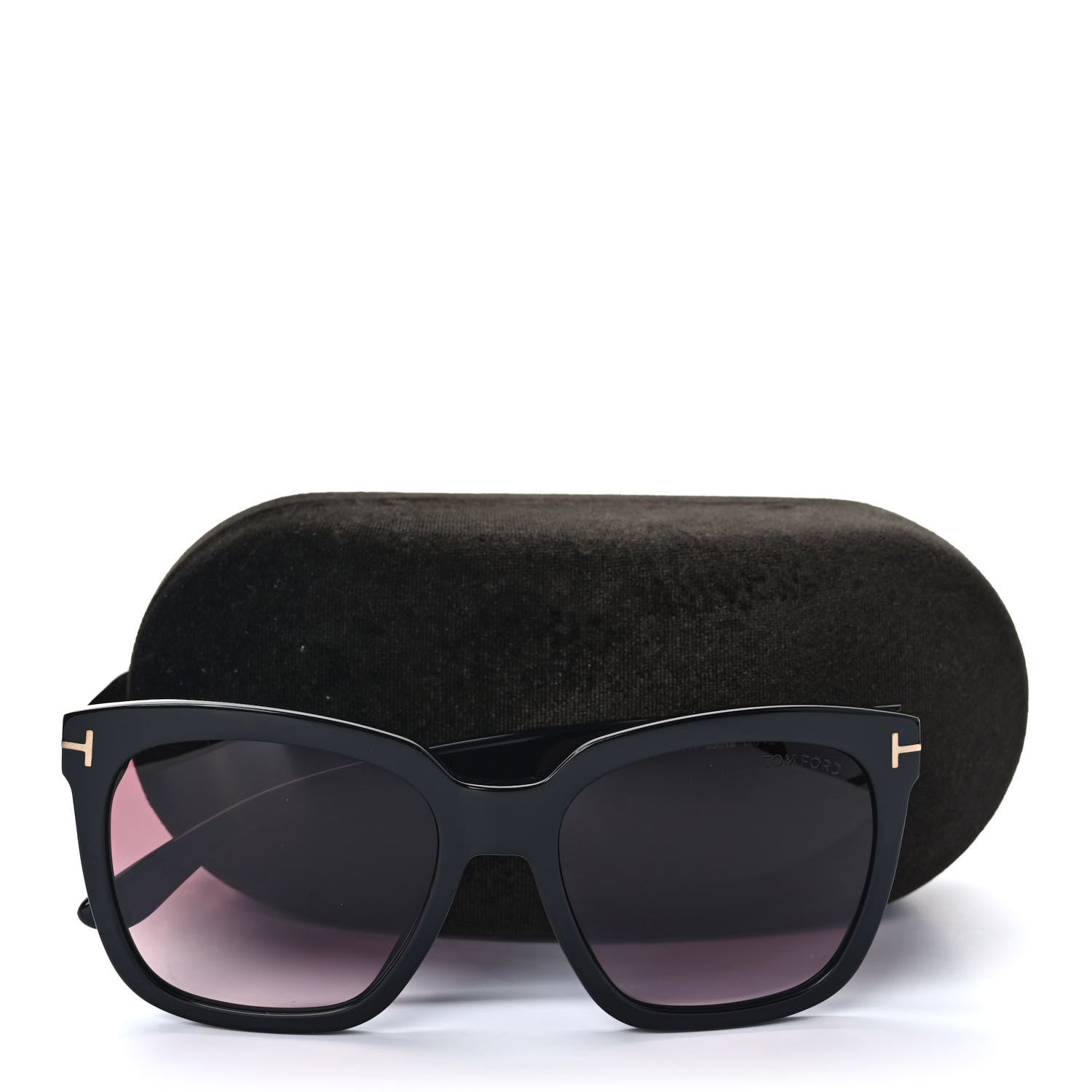 Tom Ford Amarra Sunglasses TF502 Black 7 of 7