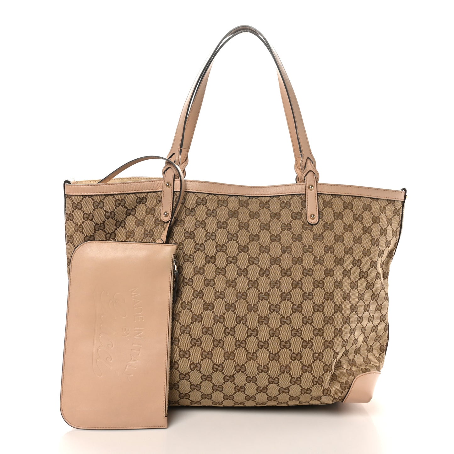 Monogram Large Craft Tote Beige