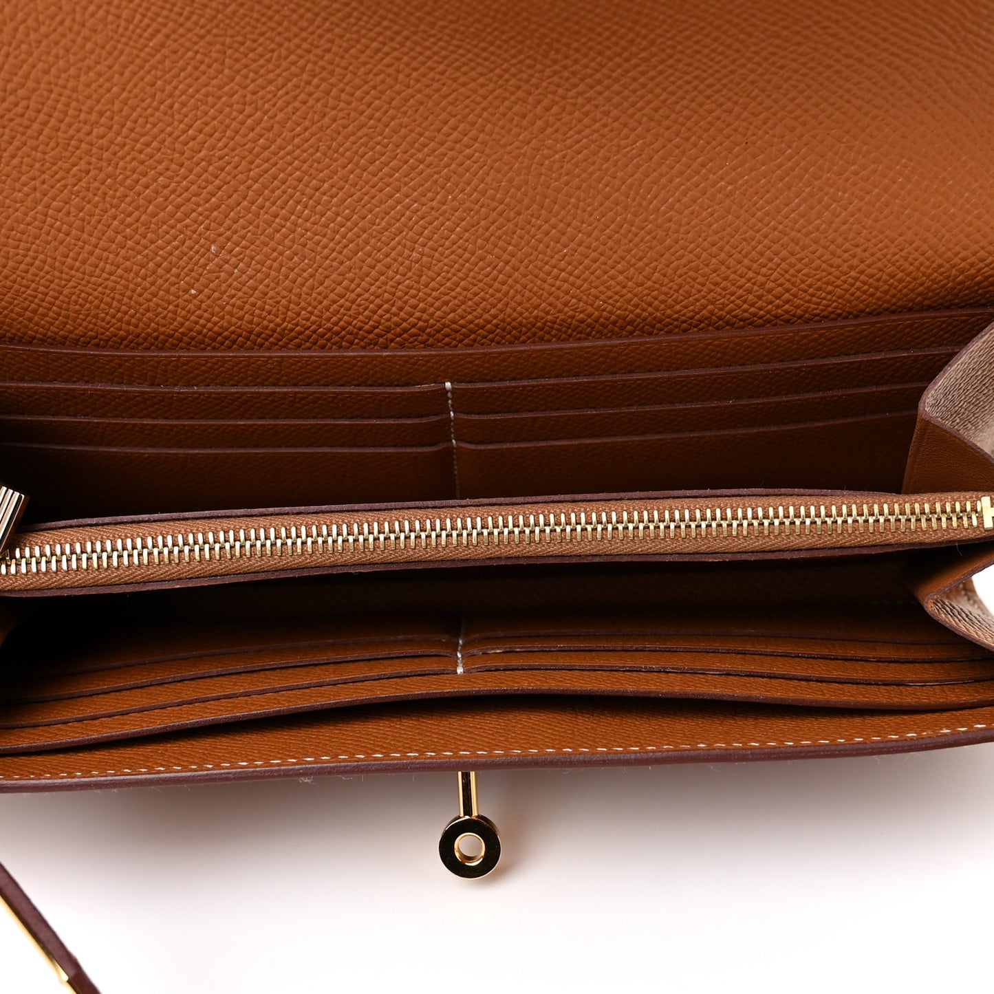 Epsom Kelly Longue Wallet Gold