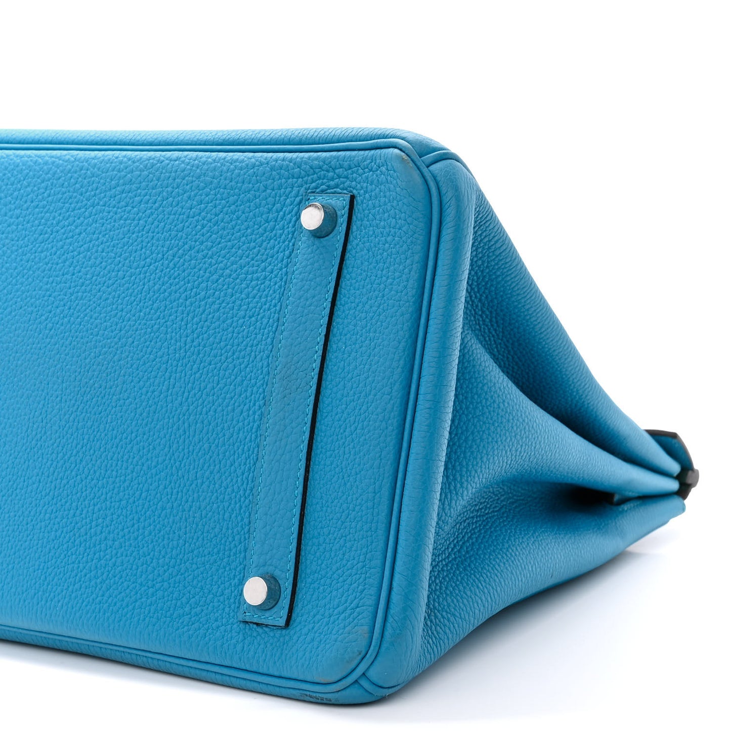 Togo Verso Birkin 35 Bleu Zanzibar Malachite