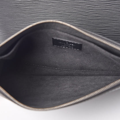Louis Vuitton Epi Neverfull MM Black 7 of 9