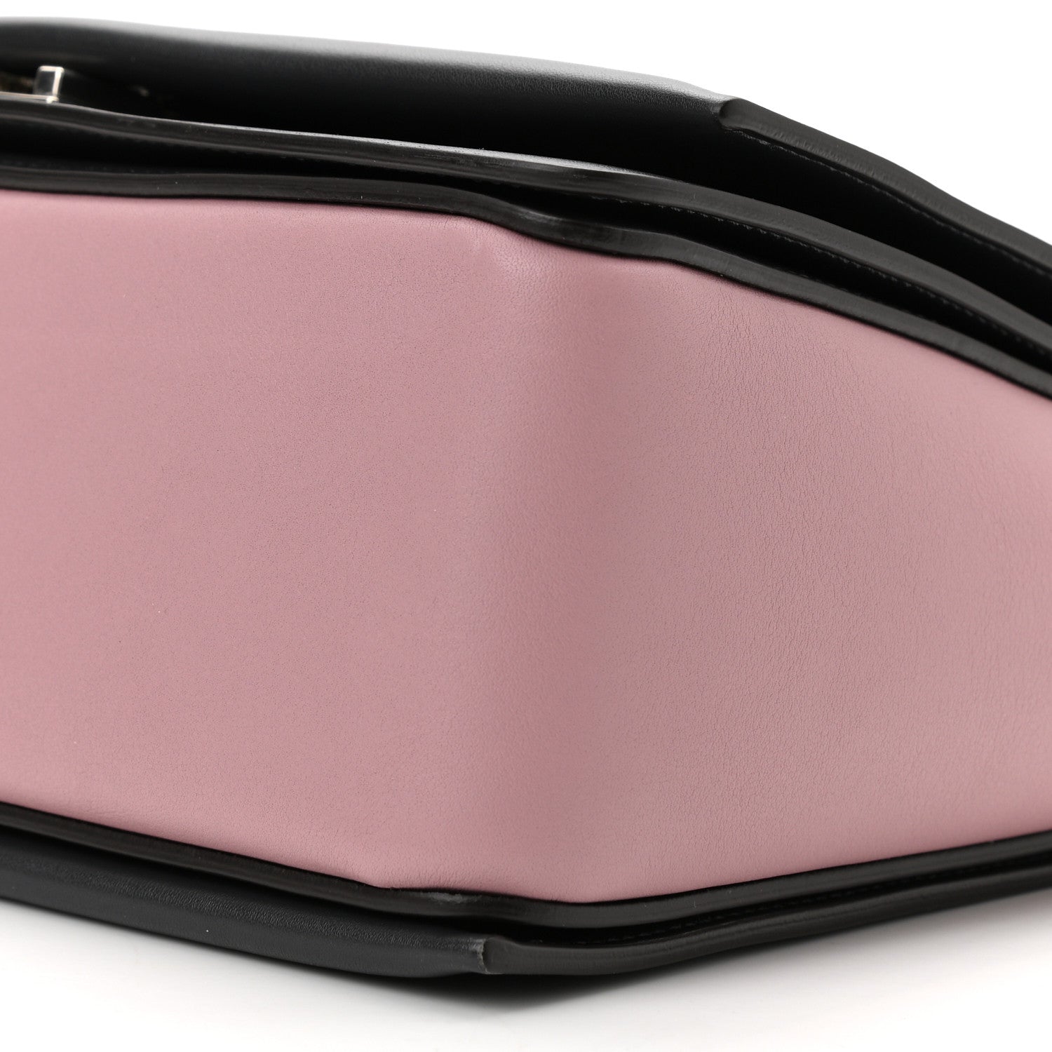 Celine Shiny Smooth Calfskin Medium Frame Shoulder Bag Liquorice Antique Rose 11 of 11