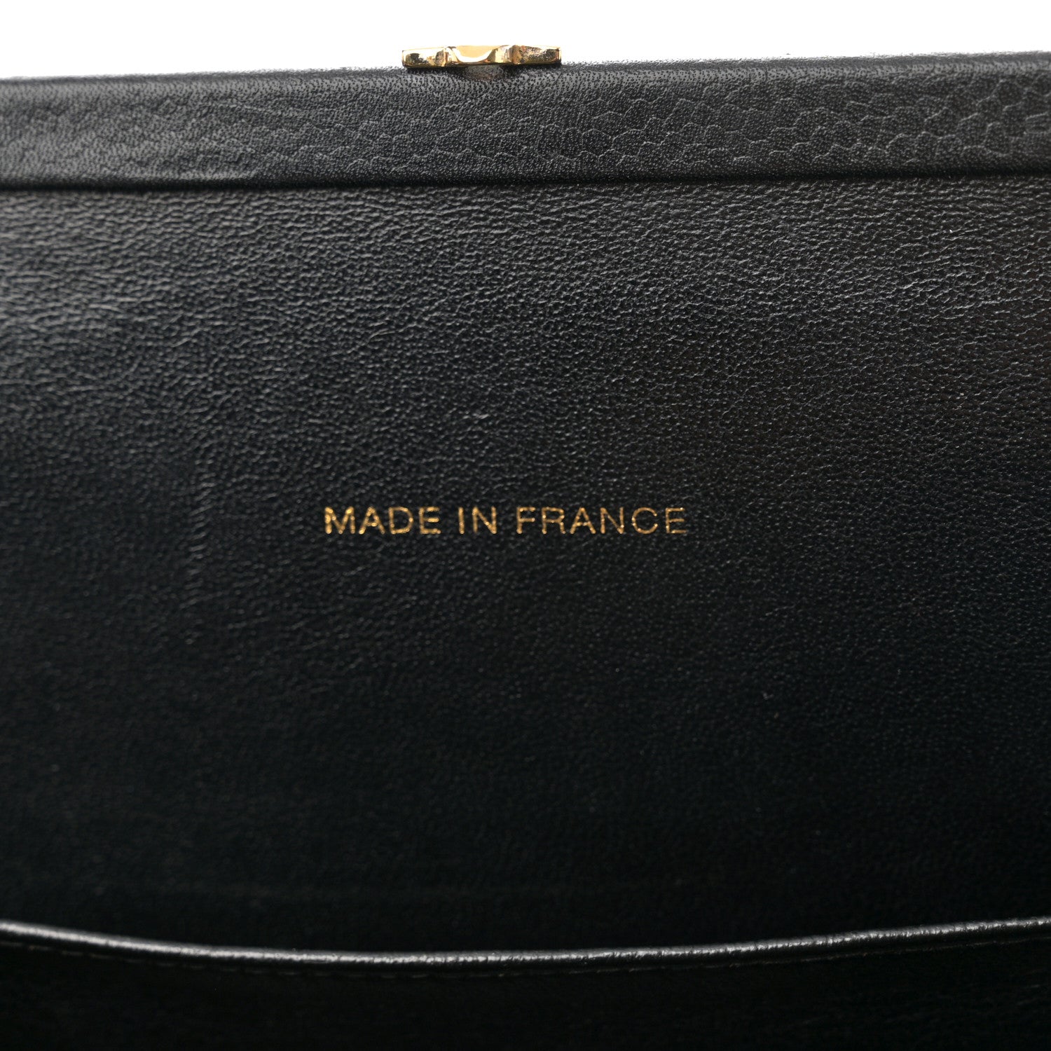 Chanel Caviar Quilted Frame Shoulder Bag Black 7 of 11
