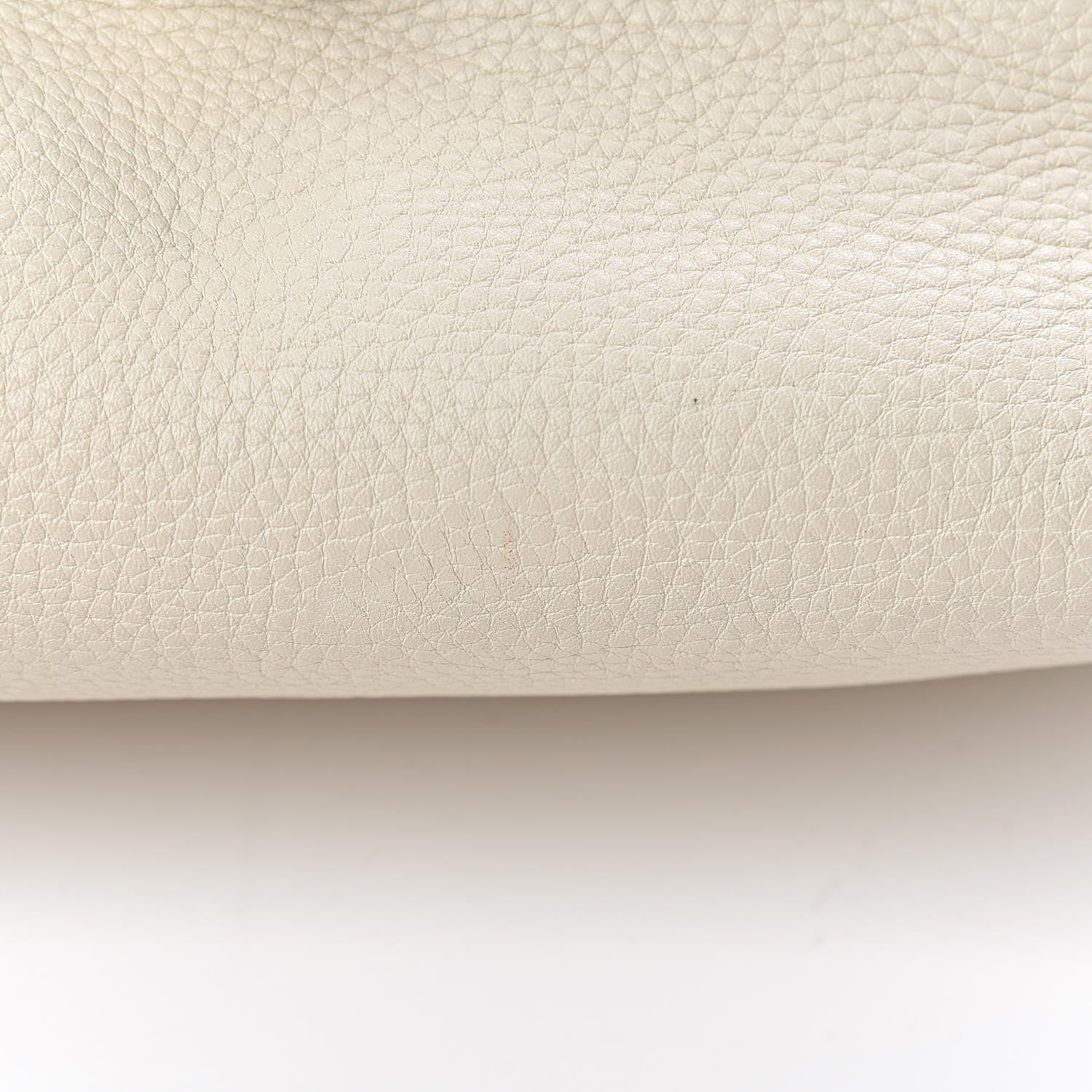 Valentino Garavani Pebbled Calfskin Rockstud Single Handle Flap Bag Light Ivory 7 of 15