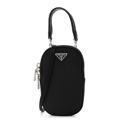 Prada Tessuto Nylon Pocket Mini Bag Black 1 of 11