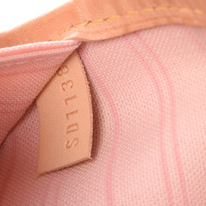 Louis Vuitton Damier Azur Neo Neverfull MM Rose Ballerine 9 of 9