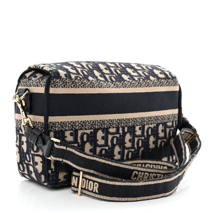 Christian Dior Oblique Small Diorcamp Messenger Blue 3 of 12