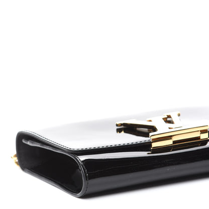 Louis Vuitton Patent Chain Louise Black 6 of 10