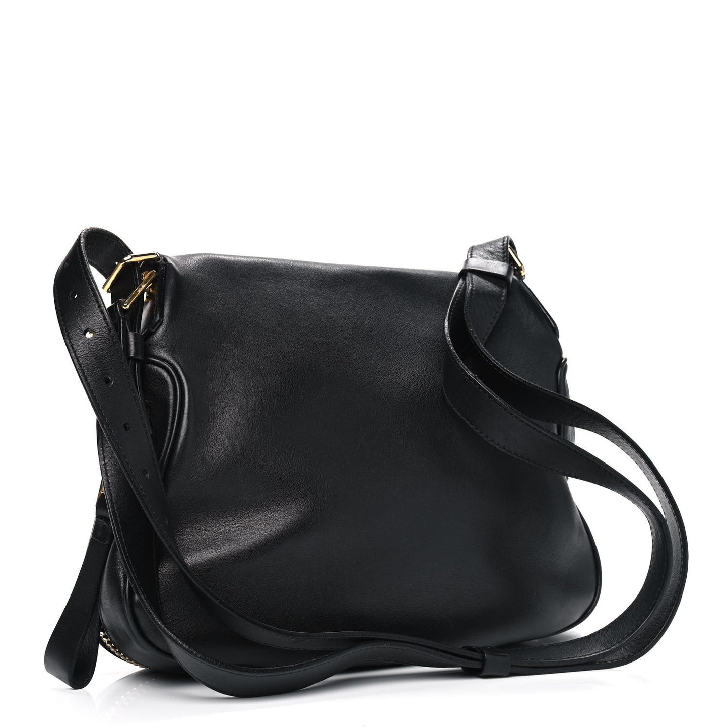 Calfskin Medium Jennifer Crossbody Bag Black