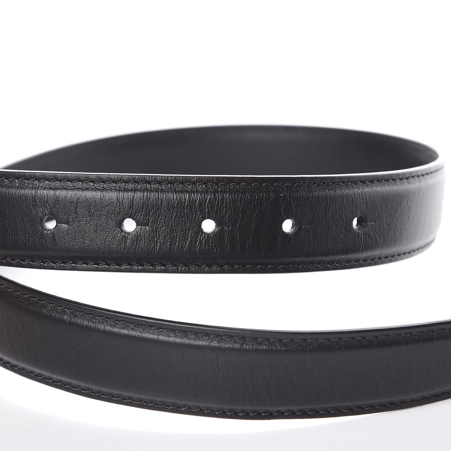 Calfskin Medusa Belt Black