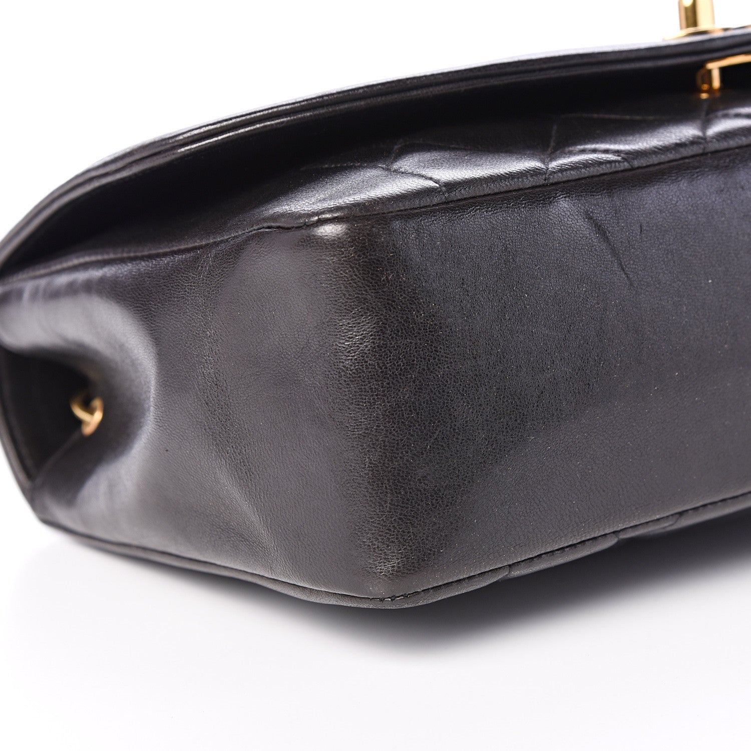 Chanel Lambskin Quilted Medium Single Flap Black 5 of 9