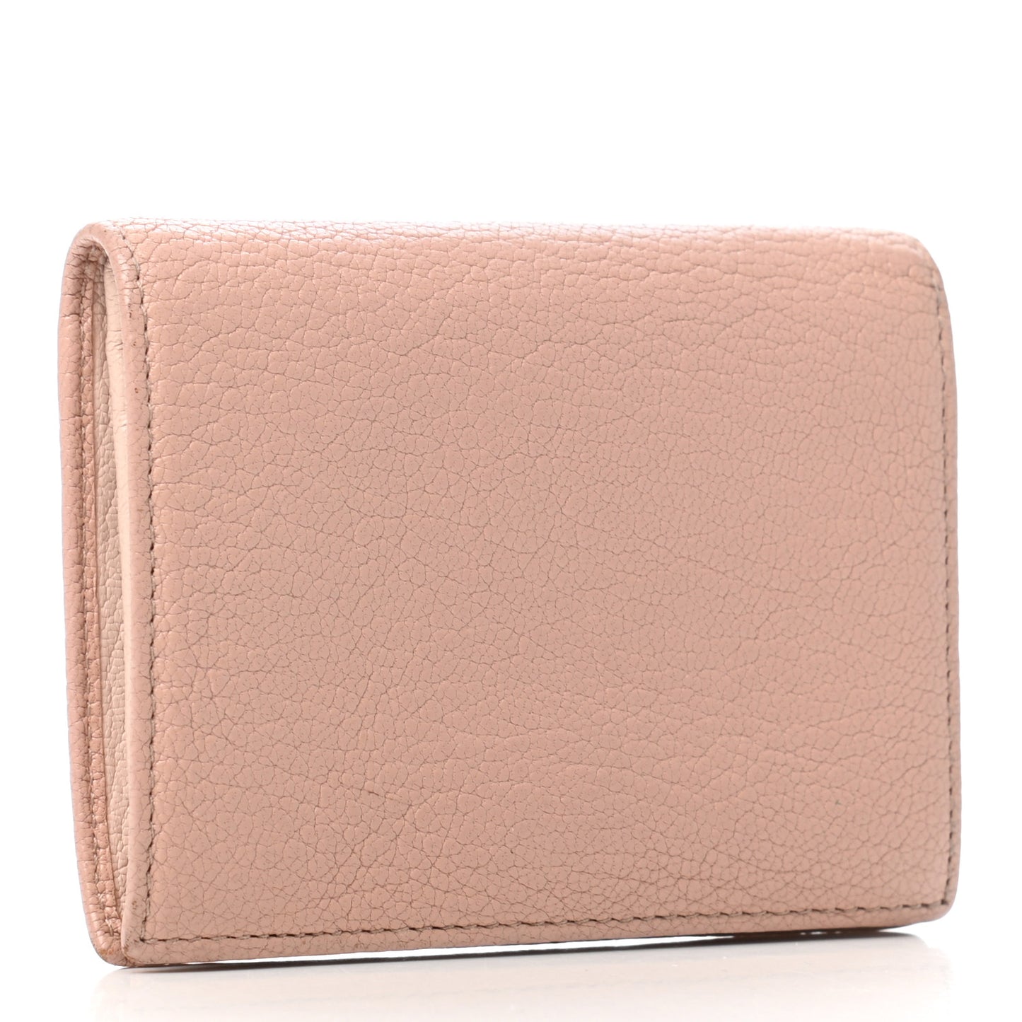 Goatskin Madras Bi-Fold Wallet Cammeo