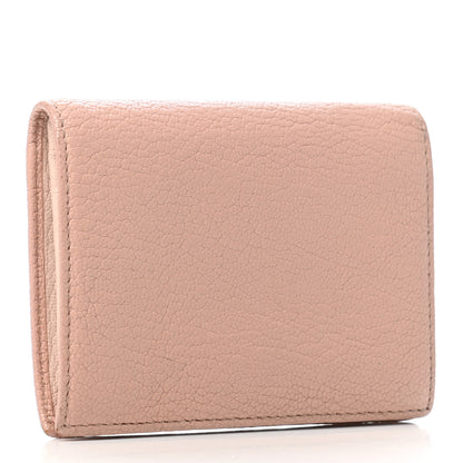 Miu Miu Goatskin Madras Bi-Fold Wallet Cammeo 3 of 8