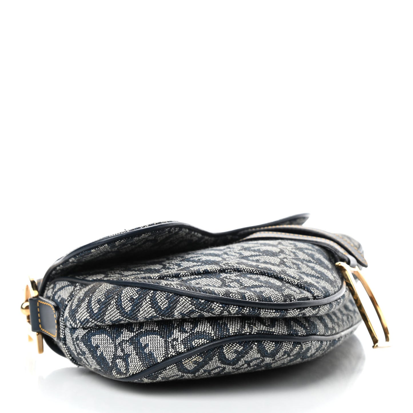 Monogram Saddle Bag Blue