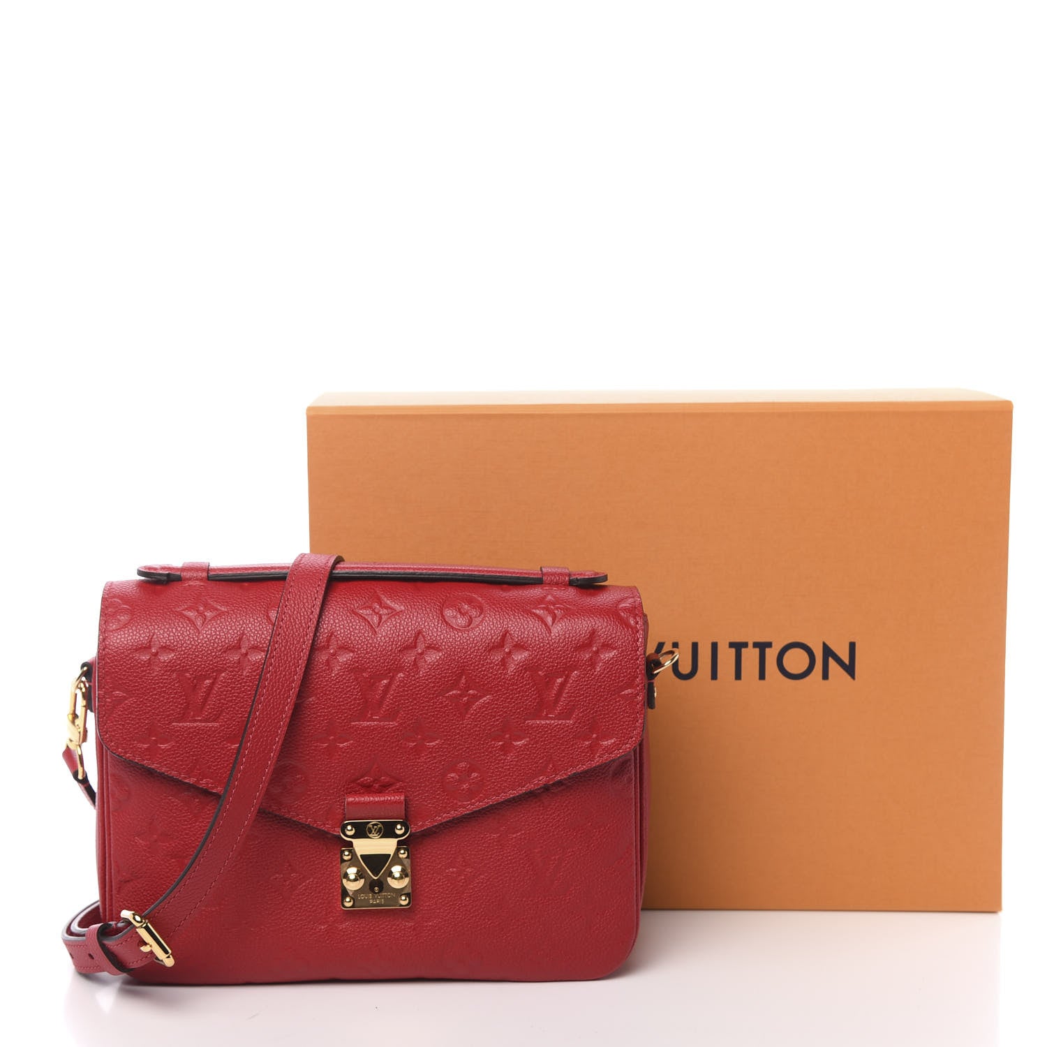 Louis Vuitton Empreinte Pochette Metis Scarlet 11 of 11