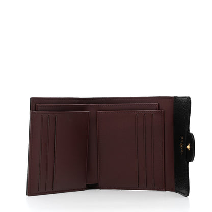Chanel Caviar Quilted Compact Flap Wallet Black 5 of 8