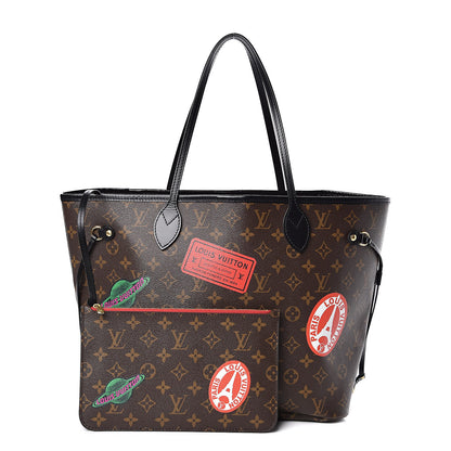 Louis Vuitton Monogram My LV World Tour Neverfull MM 1 of 11