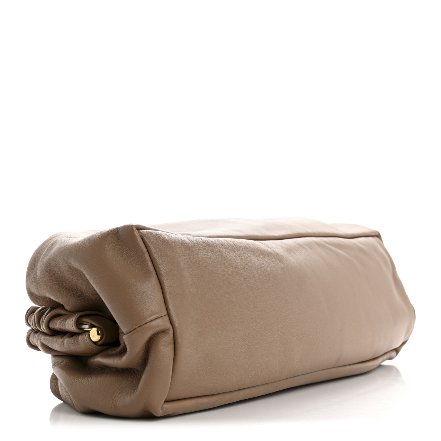 Mansur Gavriel Lambskin Cloud Clutch Biscotto 4 of 9