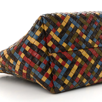 Bottega Veneta Nappa Intrecciato Medium Cabat Multicolor 10 of 16