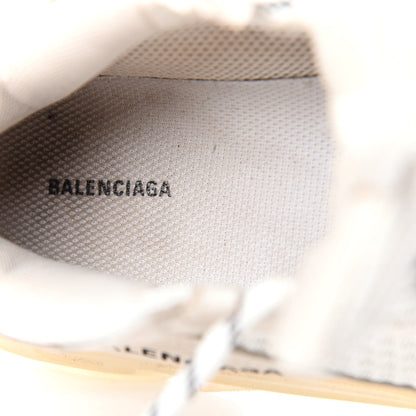 Balenciaga Fabric Mesh Clear Sole Womens Triple S Sneakers 39 White 8 of 11