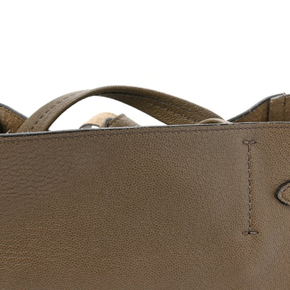 Celine Soft Grained Calfskin Medium Belt Cabas Phantom Taupe 14 of 15