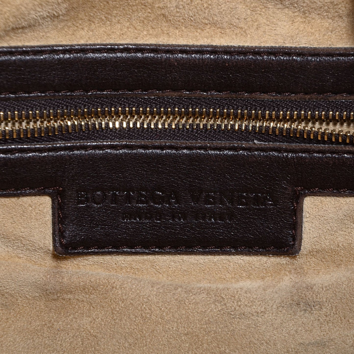 Nappa Intrecciato Large Veneta Hobo Ebano