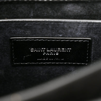 Saint Laurent Calfskin Medium Monogram Sunset Black 6 of 13