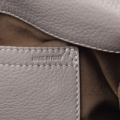 Chloe Calfskin Medium Marcie Round Crossbody Bag Cashmere Grey 7 of 11