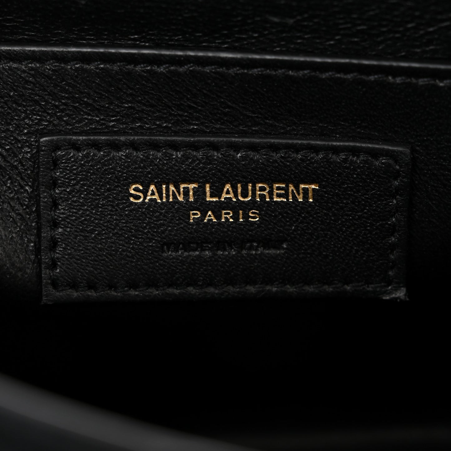 Suede Small Spontini Saddle Bag Black