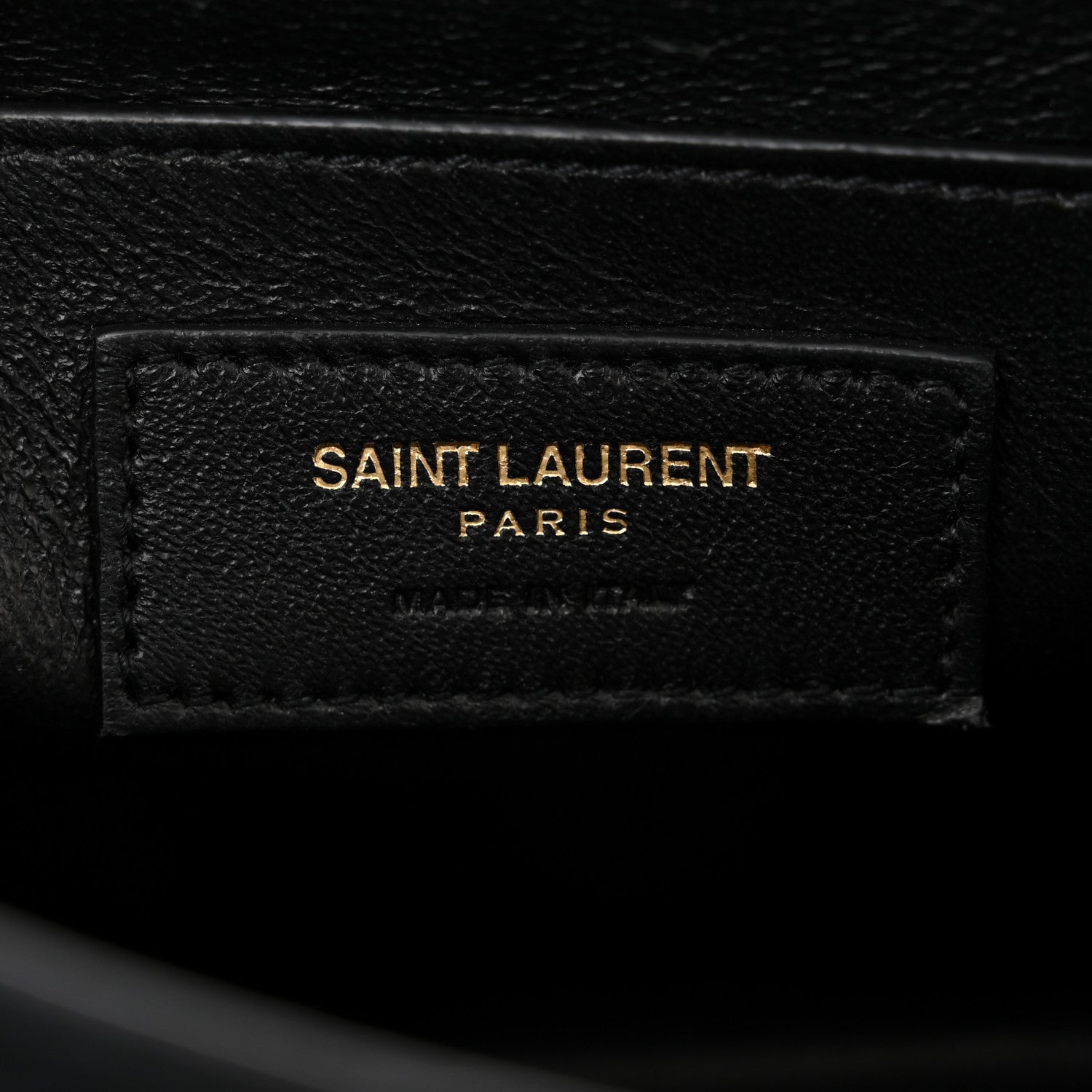 Saint Laurent Suede Small Spontini Saddle Bag Black 7 of 13