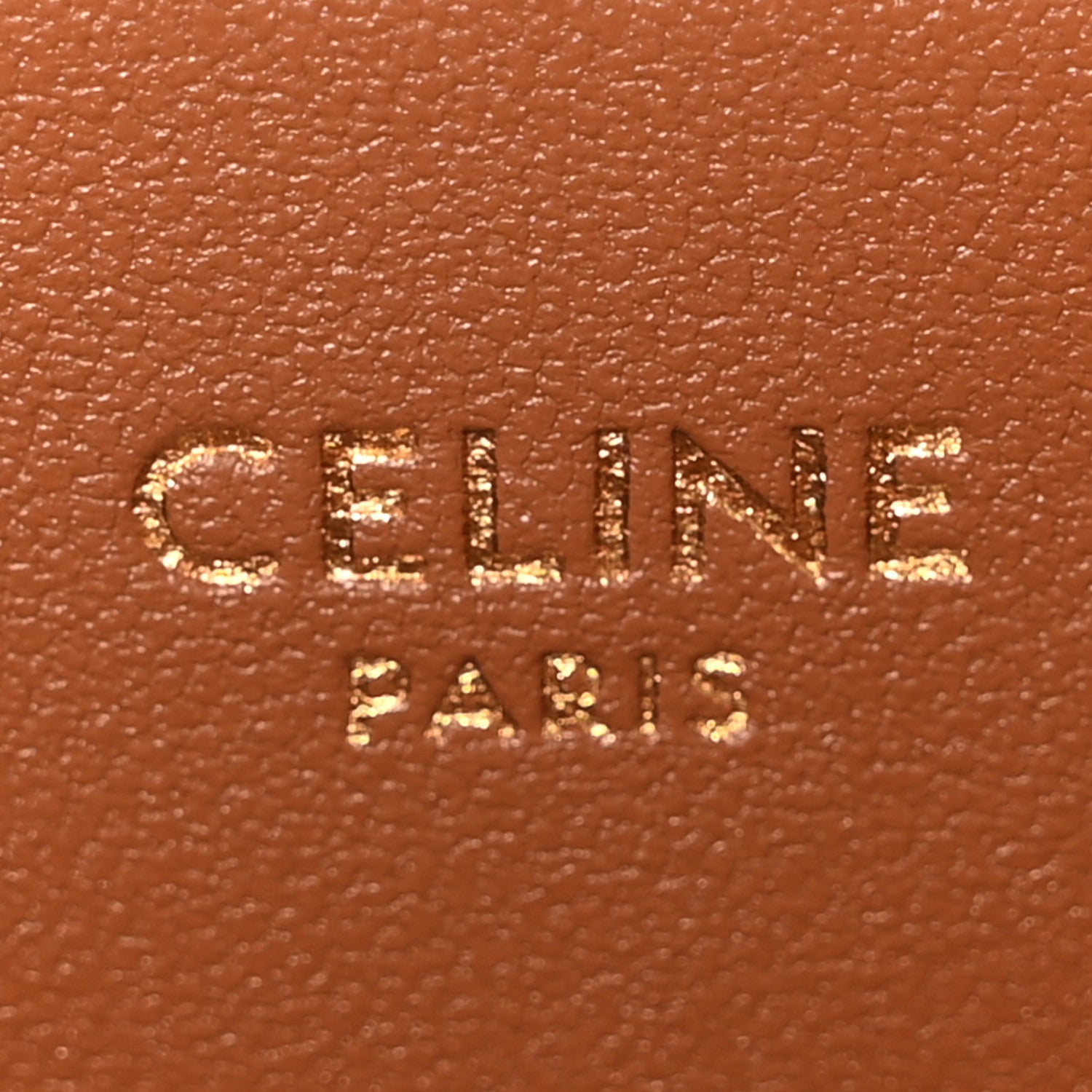 Celine Smooth Calfskin Triomphe Small Louise Bag Tan 5 of 10