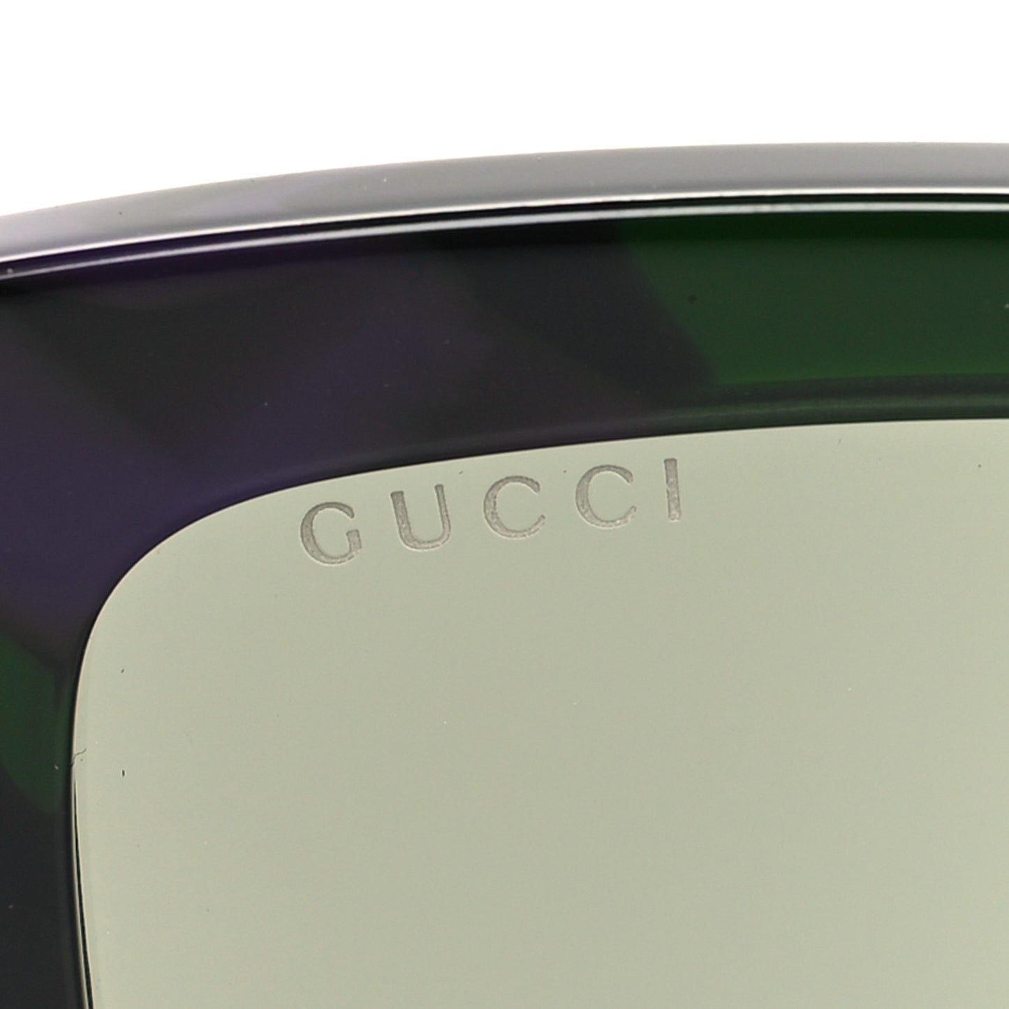 Acetate Rectangle Sunglasses GG0962S Black