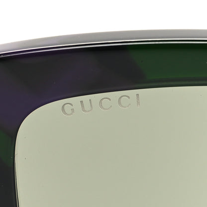 Gucci Acetate Rectangle Sunglasses GG0962S Black 7 of 8