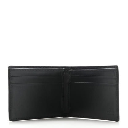 Gucci Calfskin GG Tennis Embossed Bi-Fold Wallet Black 5 of 7