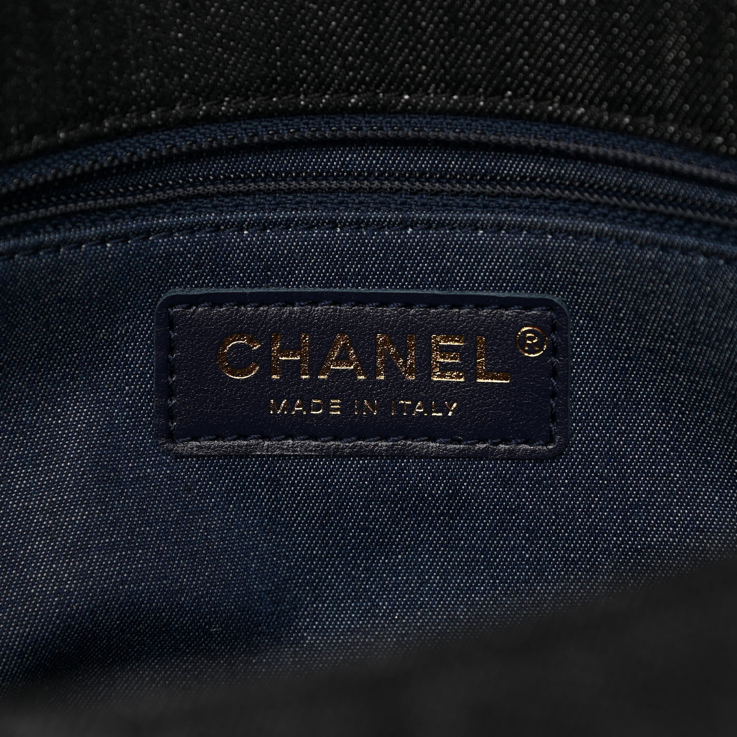 Chanel Denim Quilted Medium Funky Town Flap Black 6 of 11