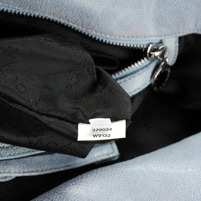 Stella McCartney Shaggy Deer Big Falabella Tote Ice Blue 8 of 9