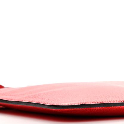 Burberry Metallic Grainy Calfskin Crossbody Bag Red 9 of 10