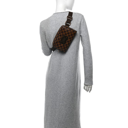 Louis Vuitton Damier Ebene Brooklyn Bum Bag 2 of 10