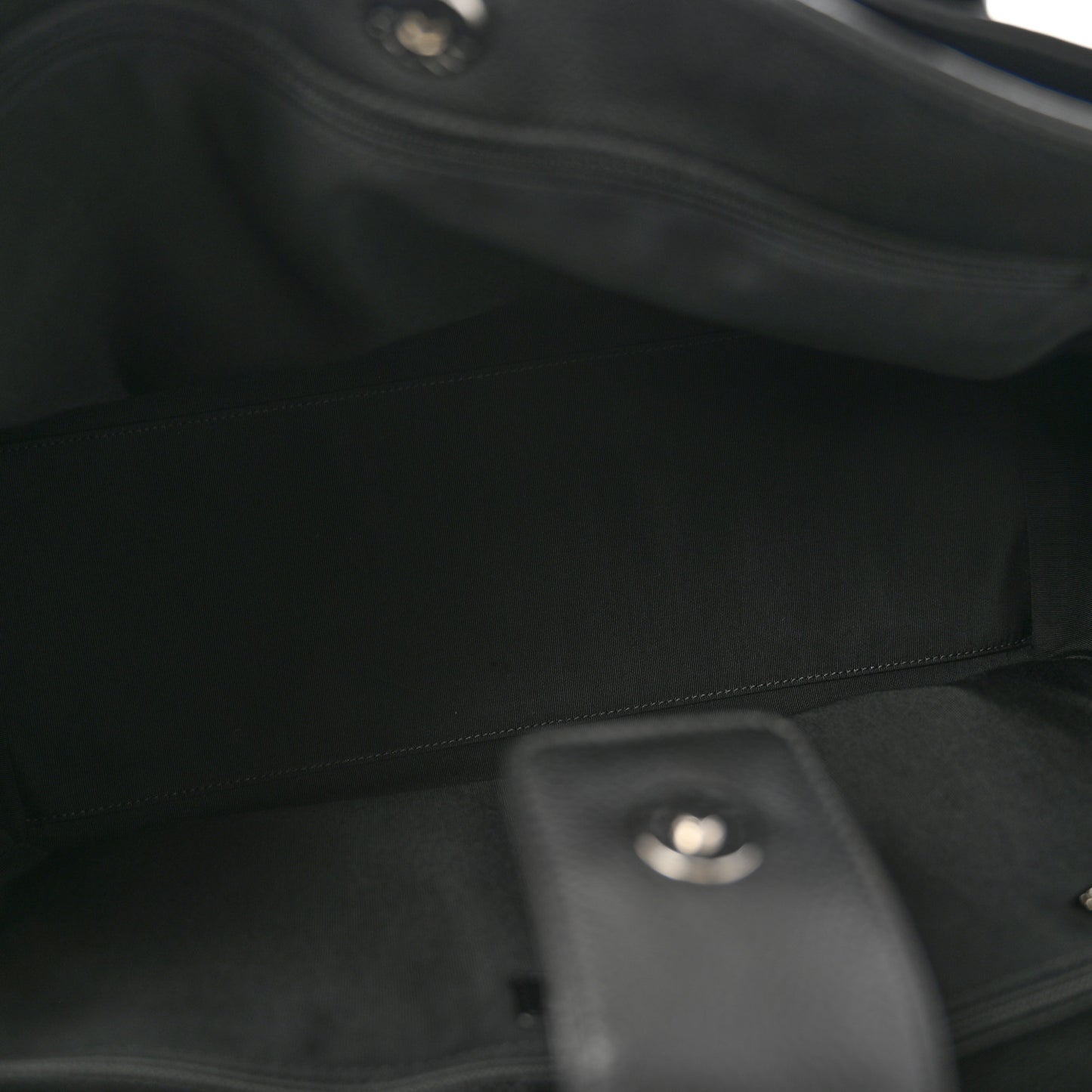 Calfskin Cerf Executive Shopper Tote Black