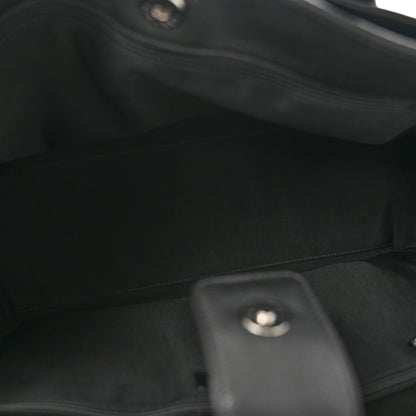 Chanel Calfskin Cerf Executive Shopper Tote Black 6 of 12