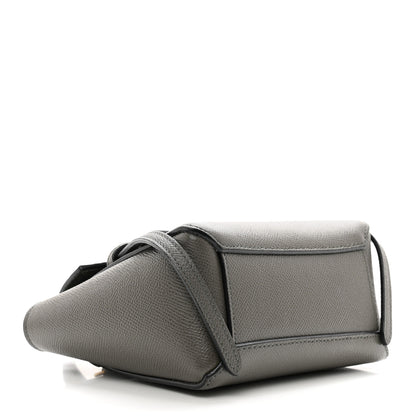 Celine Grained Calfskin Pico Belt Bag Grey 4 of 11